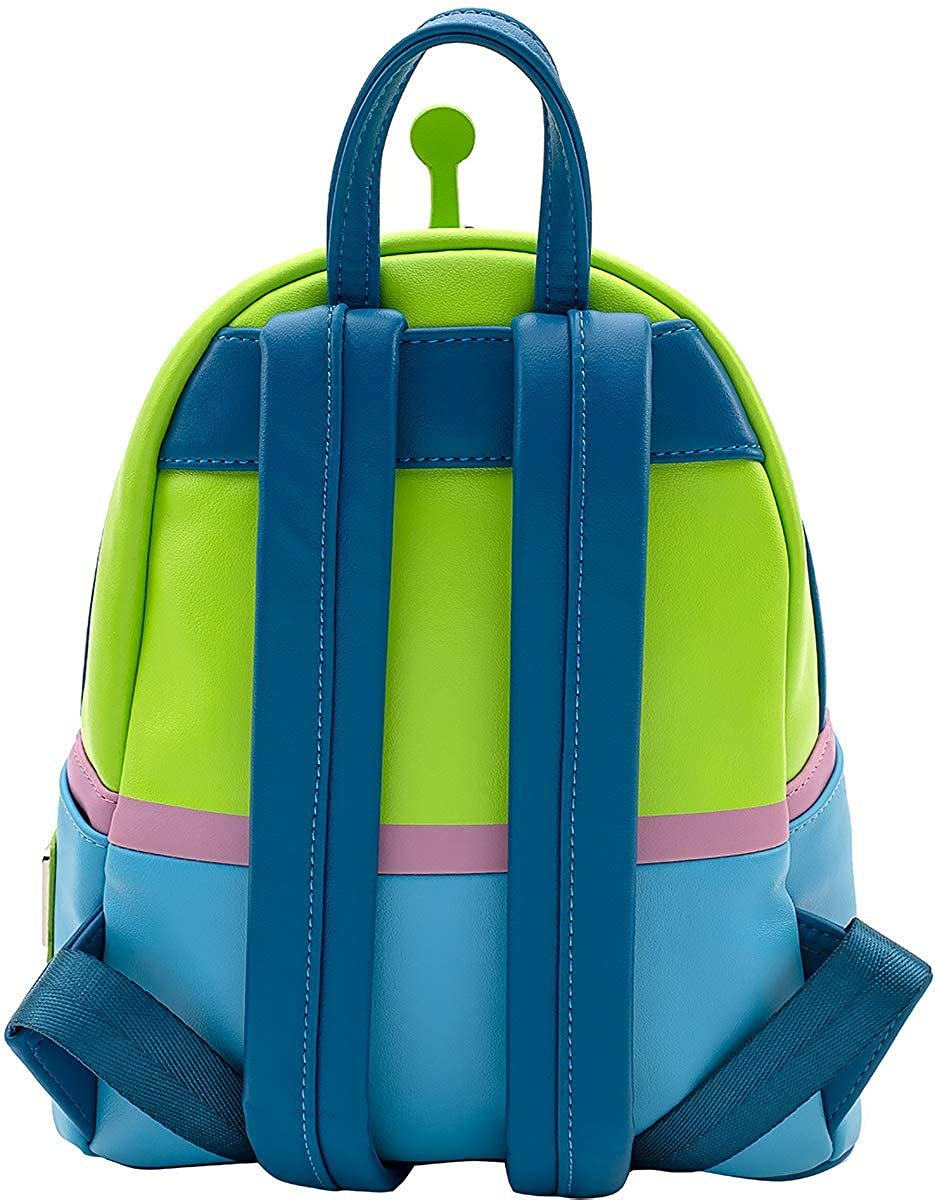 Loungefly Disney Pixar Toy Story Pizza Planet Alien Mini Backpack - Back