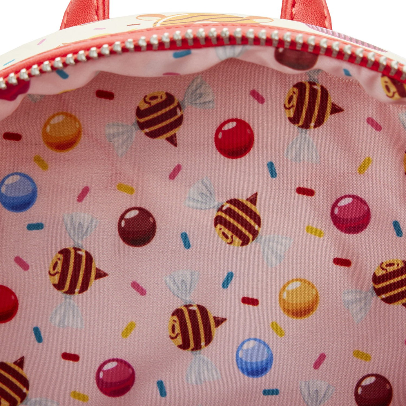 Loungefly Disney Winnie The Pooh Sweets Poohnut Pocket Mini Backpack - Interior Lining