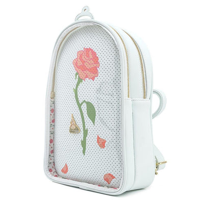 Loungefly Disney Beauty and the Beast Pin Collector Convertible Backpack