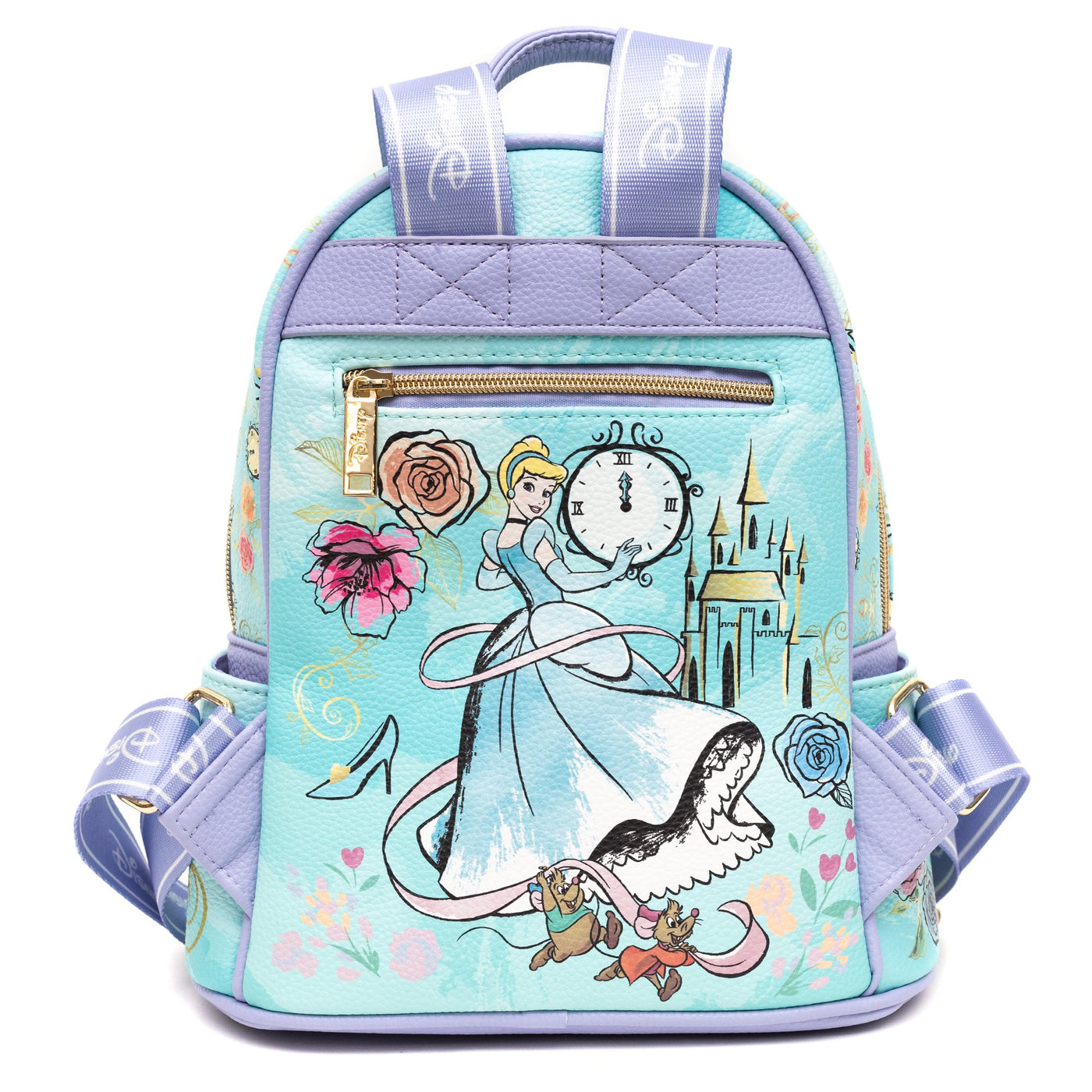 WondaPop Disney Cinderella Midnight Mini Backpack - Back No Straps
