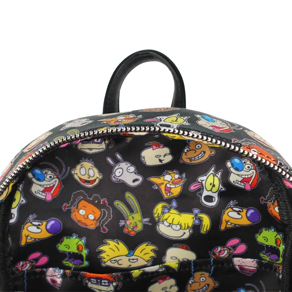 Cakeworthy Nickelodeon 90’s Mini Backpack - Interior Lining