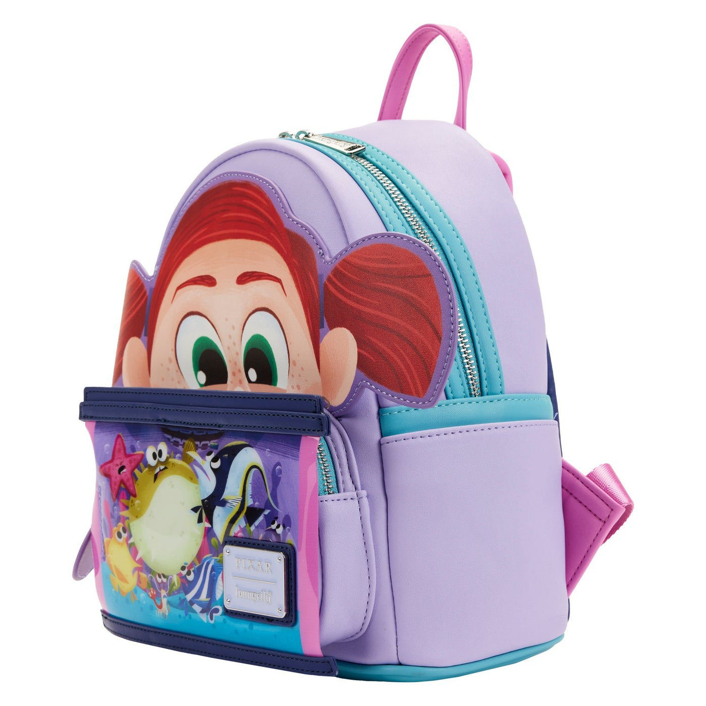 Loungefly Pixar Moments Finding Nemo Darla Mini Backpack - Side