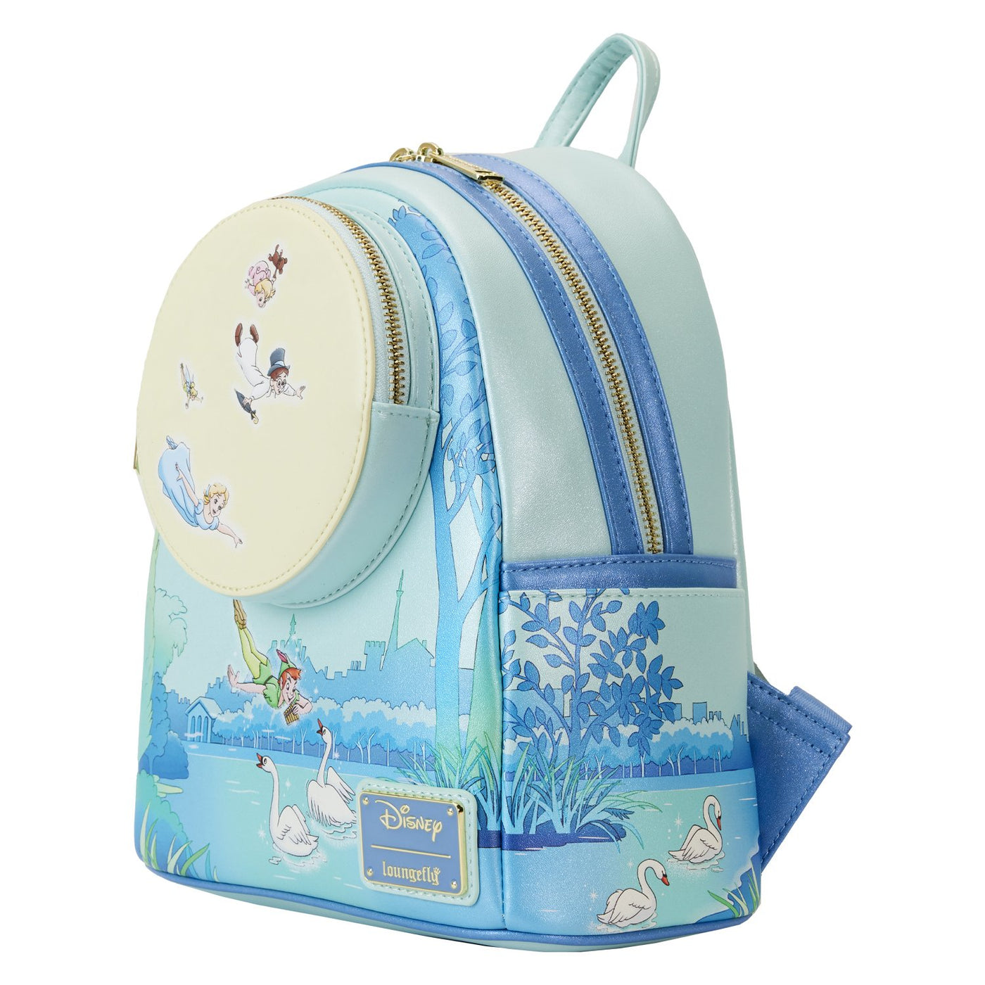 Loungefly Disney Peter Pan You Can Fly Glow Mini Backpack - Side