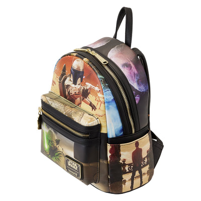 Loungefly Star Wars Episode Two Attack of the Clones Scene Mini Backpack - Top View