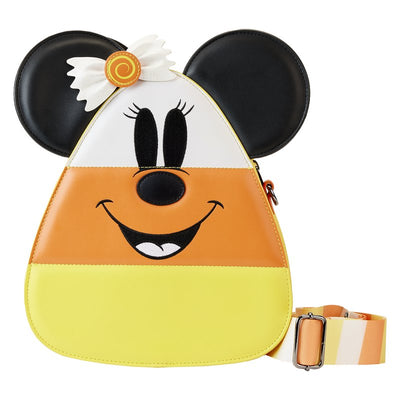 Loungefly Disney Mickey and Minnie Candy Corn Crossbody - Minnie Side