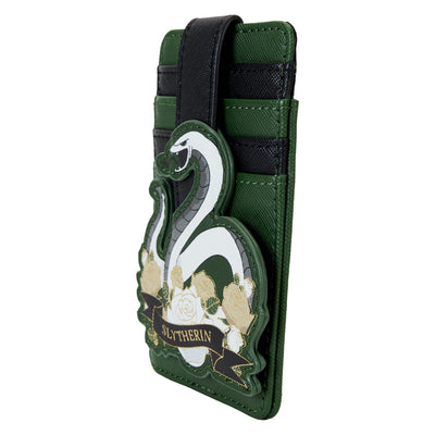 Loungefly Warner Brothers Harry Potter Slytherin House Tattoo Card Holder - Side View