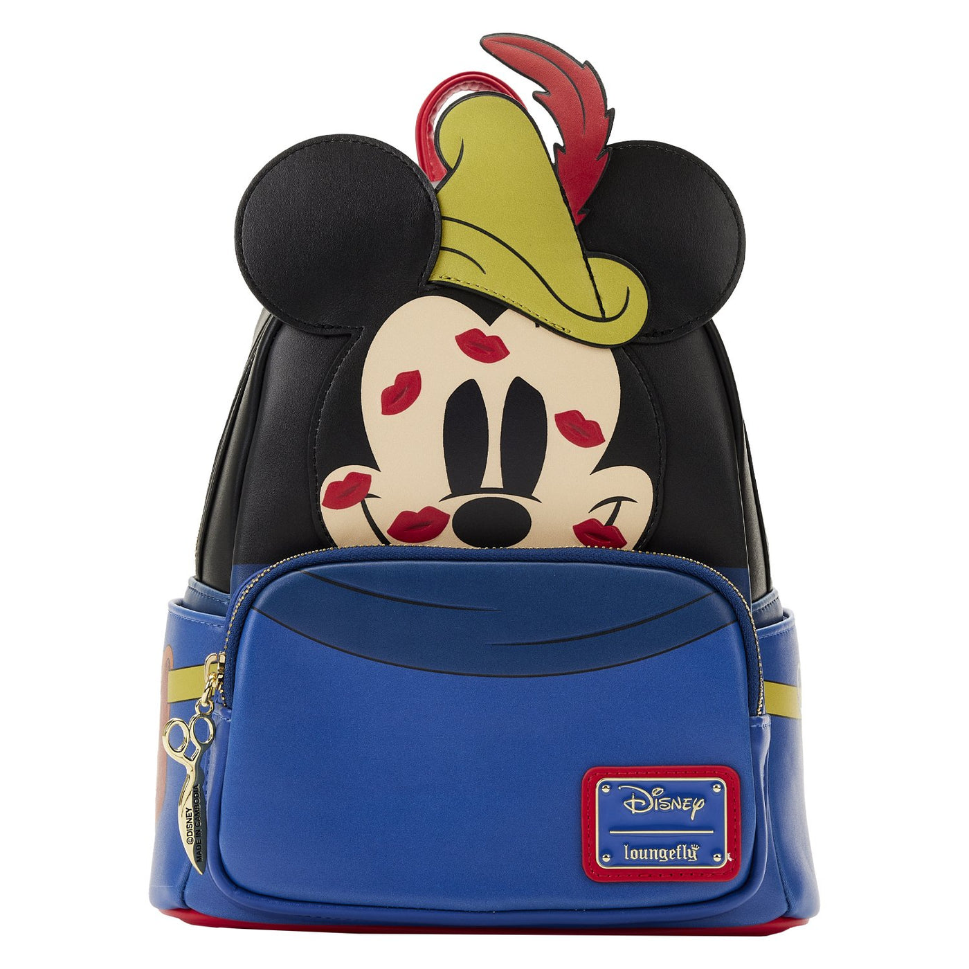 Loungefly Disney Brave Little Tailor Mickey Cosplay Mini Backpack - Front