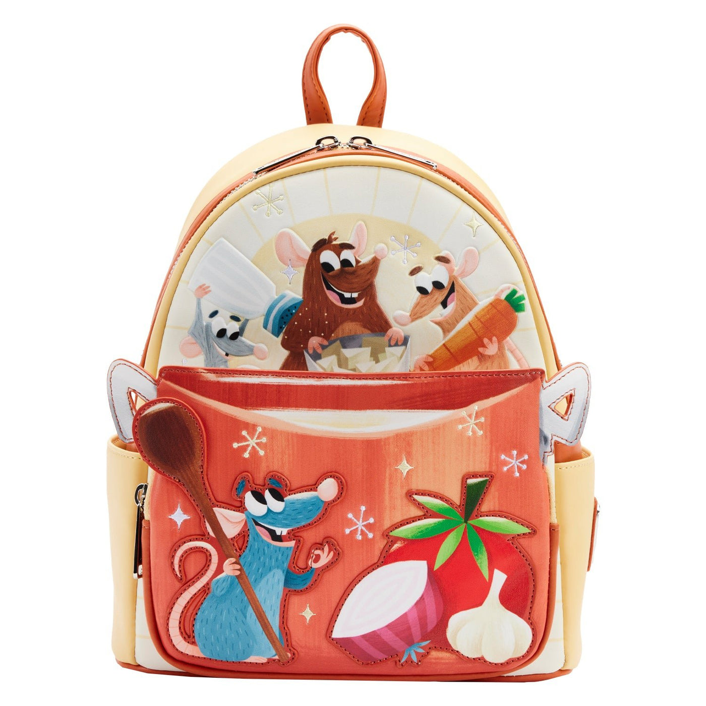 Loungefly Disney Pixar Moments Ratatouille Cooking Pot Mini Backpack - Front