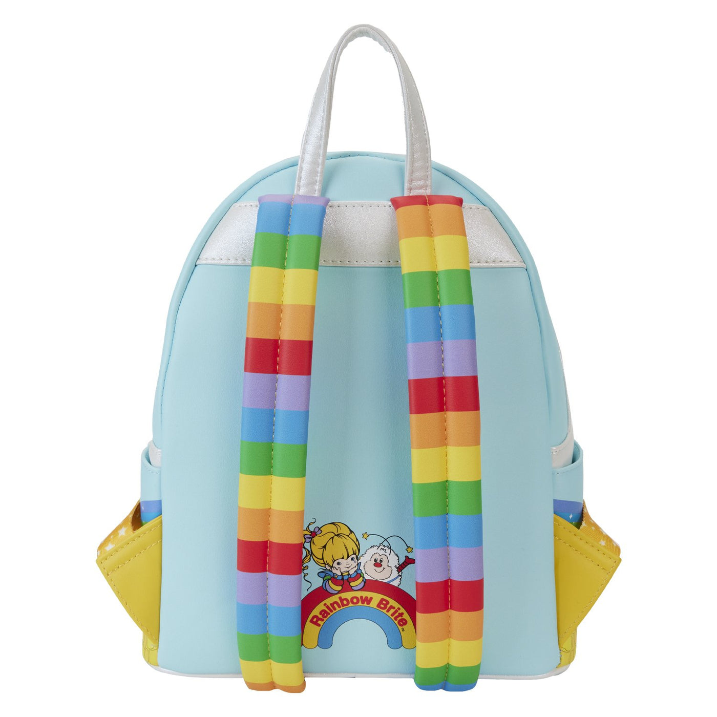 Loungefly Hallmark Rainbow Brite Castle Group Mini Backpack - Back