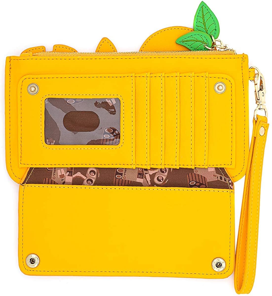 Loungefly Disney Pixar WALL-E and Eve Boot Plant Flap Wallet