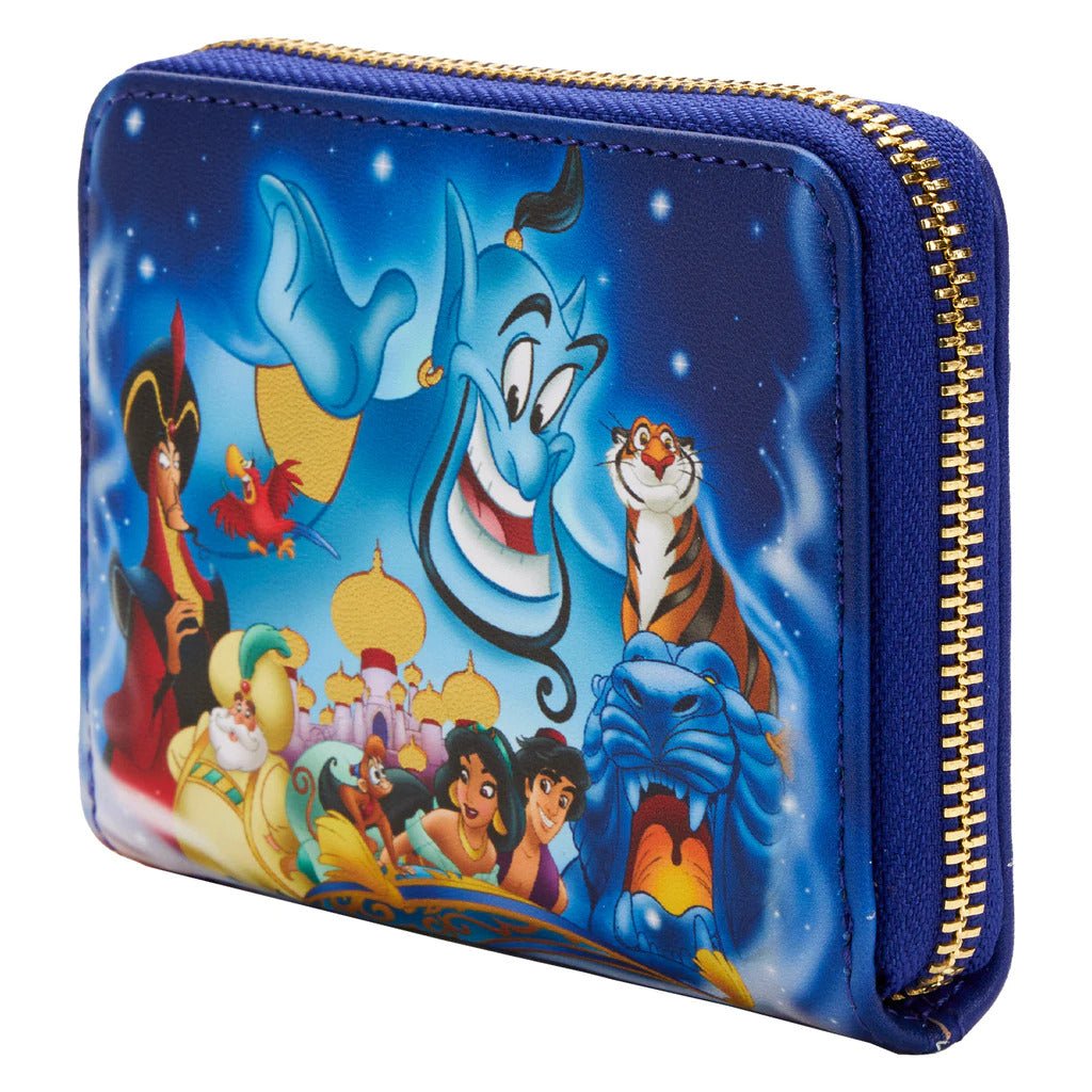Loungefly Disney Aladdin 30th Anniversary Zip-Around Wallet - Side