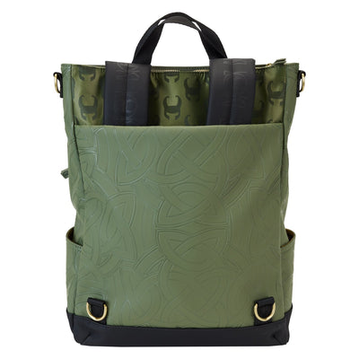 Loungefly Collectiv Marvel Loki The Creativ Convertible Tote Bag - Back No Straps