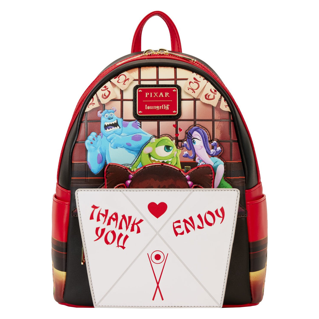 Loungefly Disney Pixar Monsters Inc Boo Takeout Mini Backpack - Front alternate
