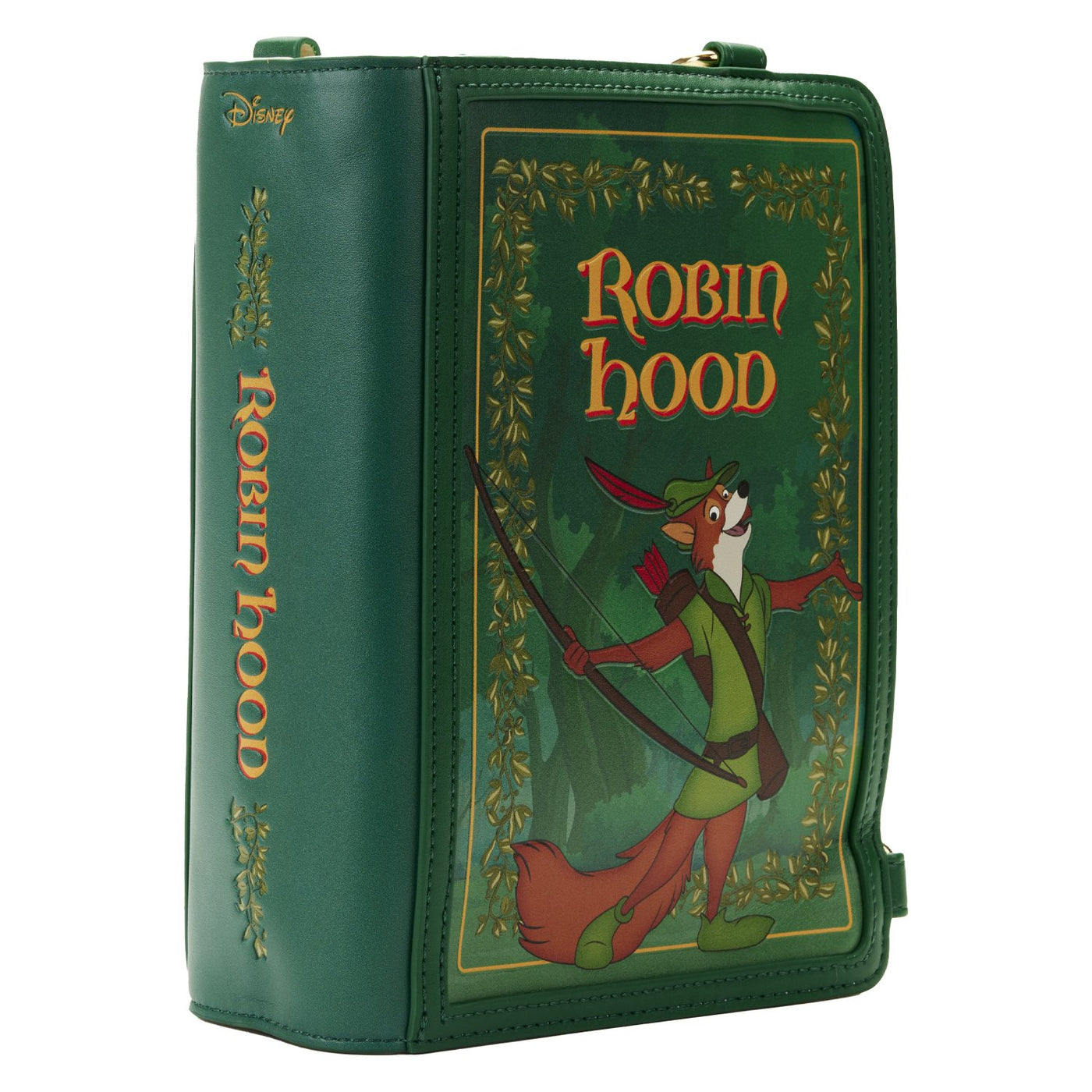Loungefly Disney Classic Book Robin Hood Convertible Crossbody - Side View