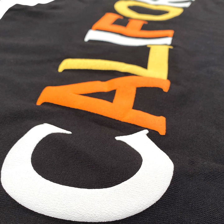 Halloween Ghosts California Crew Neck Spirit Jersey - California Print Close Up