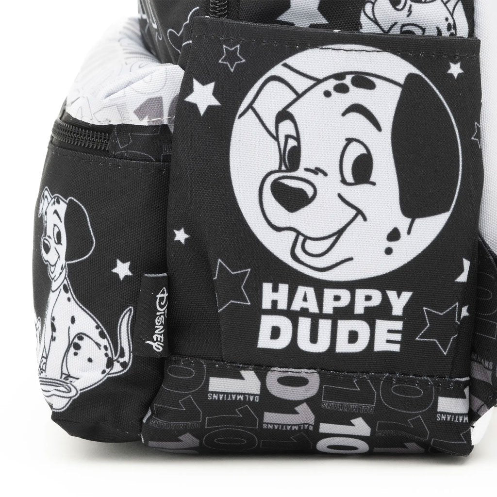 WondaPop Disney 101 Dalmatians 13" Nylon Mini Backpack - Side Pocket