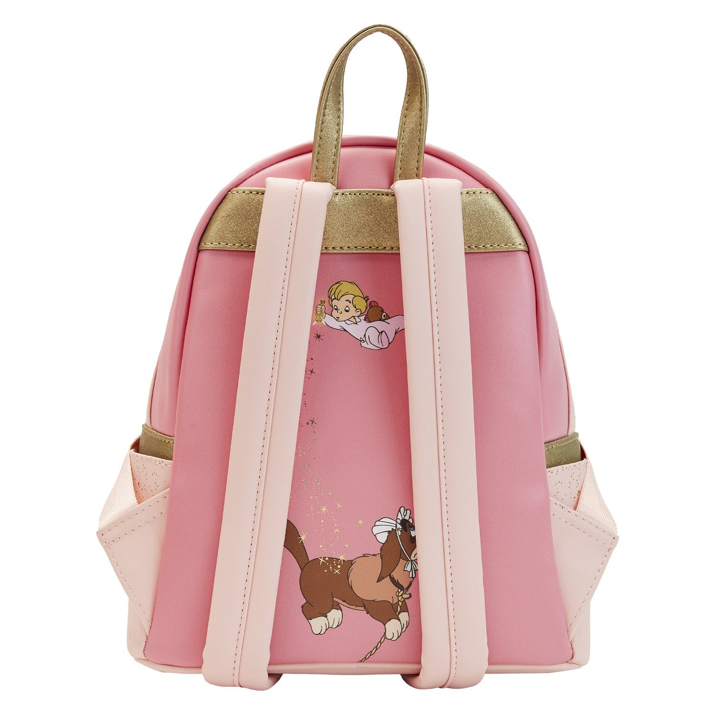 671803447349 - Loungefly Disney Peter Pan You Can Fly 70th Anniversary Mini Backpack - Back