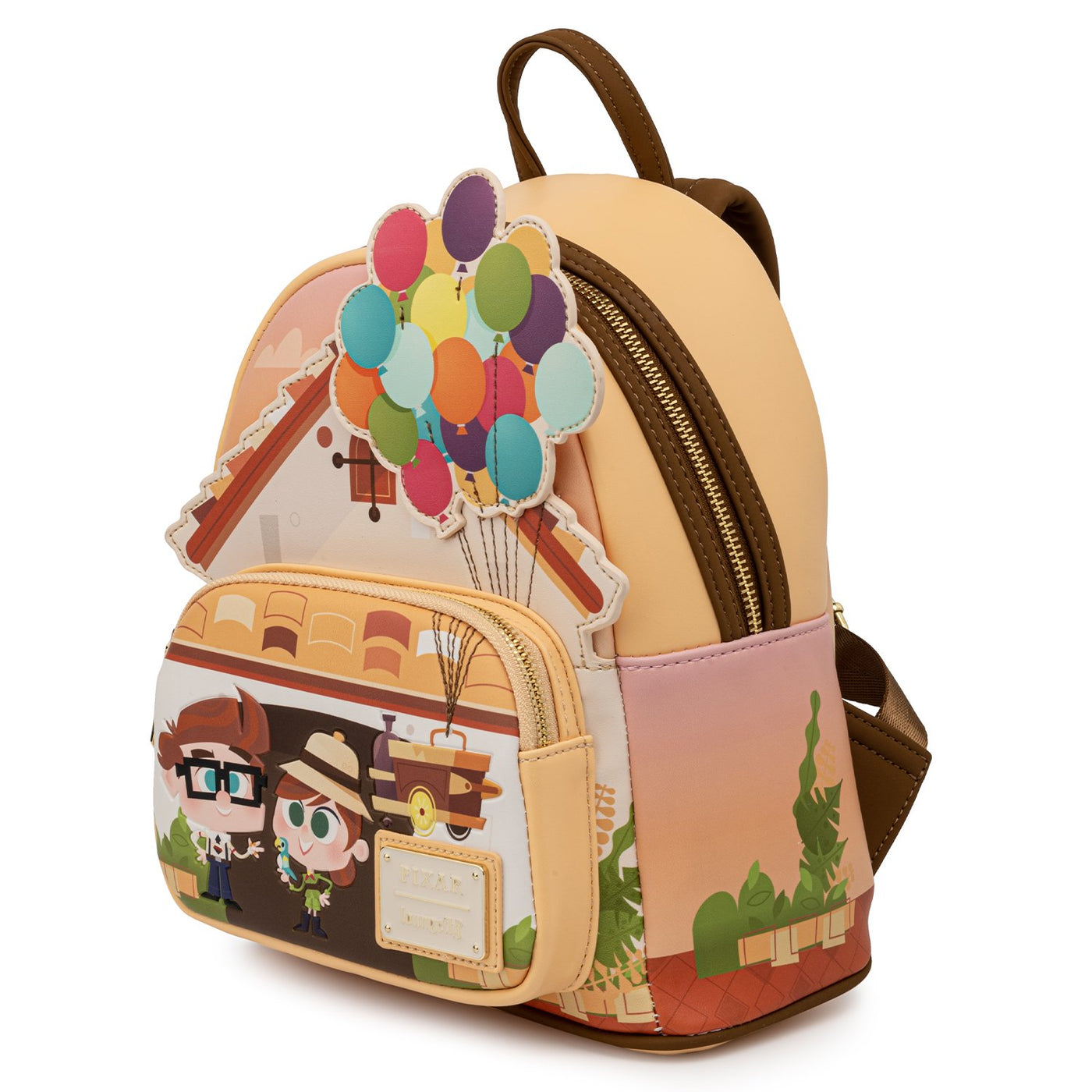 Loungefly Disney Pixar Up Working Buddies Mini Backpack - Close Up