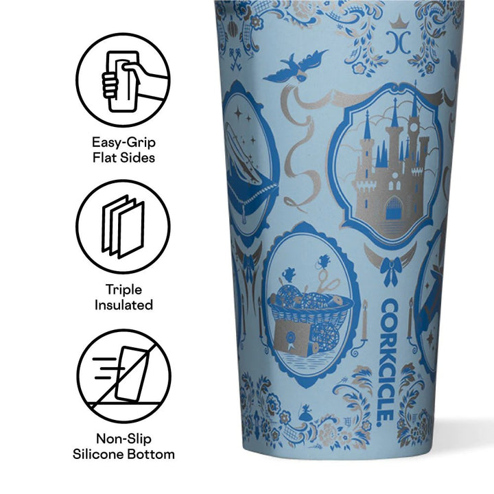 Corkcicle Disney Princess Cinderella 16oz Tumbler - Alternate Close Up