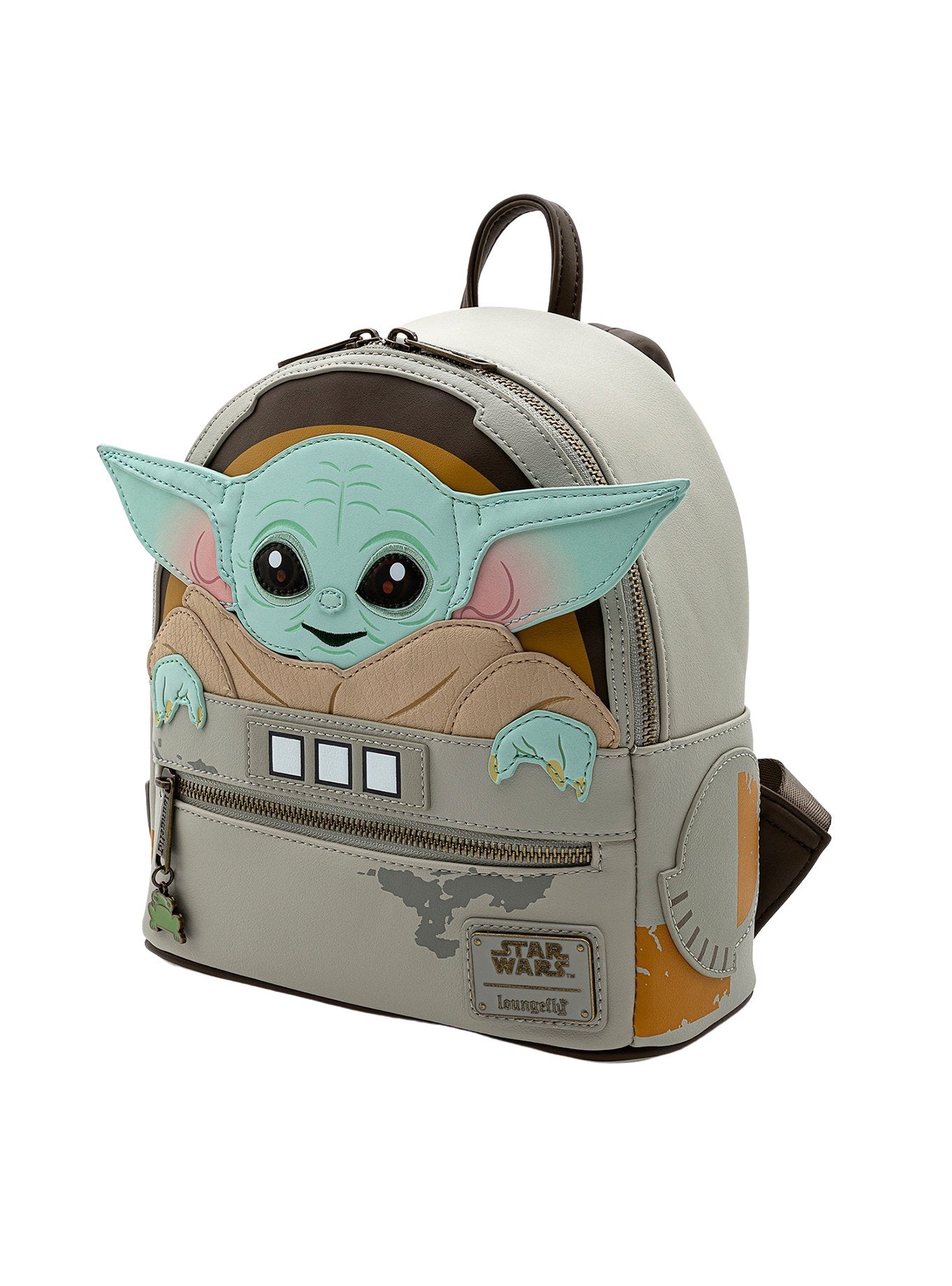 Loungefly Star Wars Mandalorian The Child Baby Yoda Cradle Mini Backpack