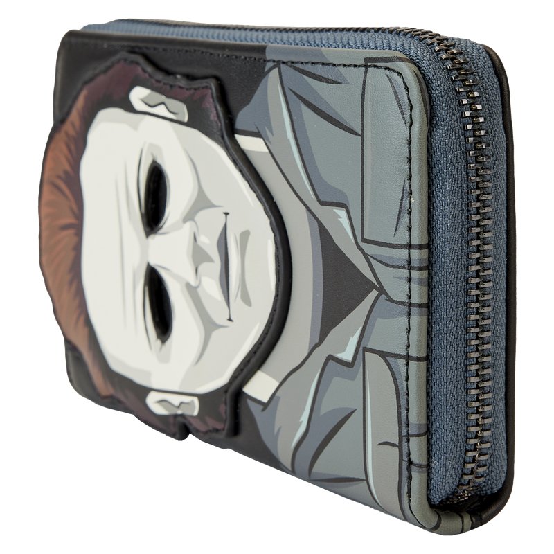 Loungefly Halloween Michael Myers Zip-Around Wallet - Side View