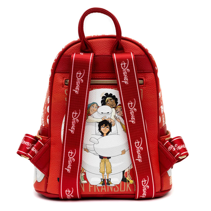 WondaPop Disney Big Hero Six Baymax Mini Backpack - Back