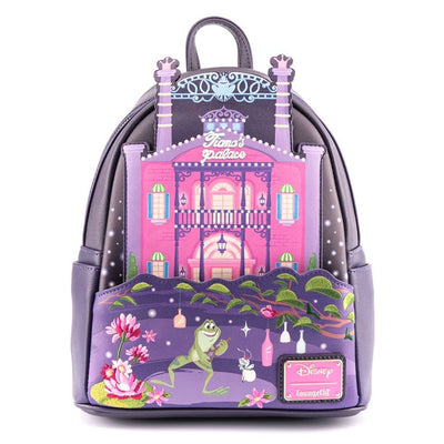 Loungefly Disney Princess and the Frog Tiana's Palace Mini Backpack - Front