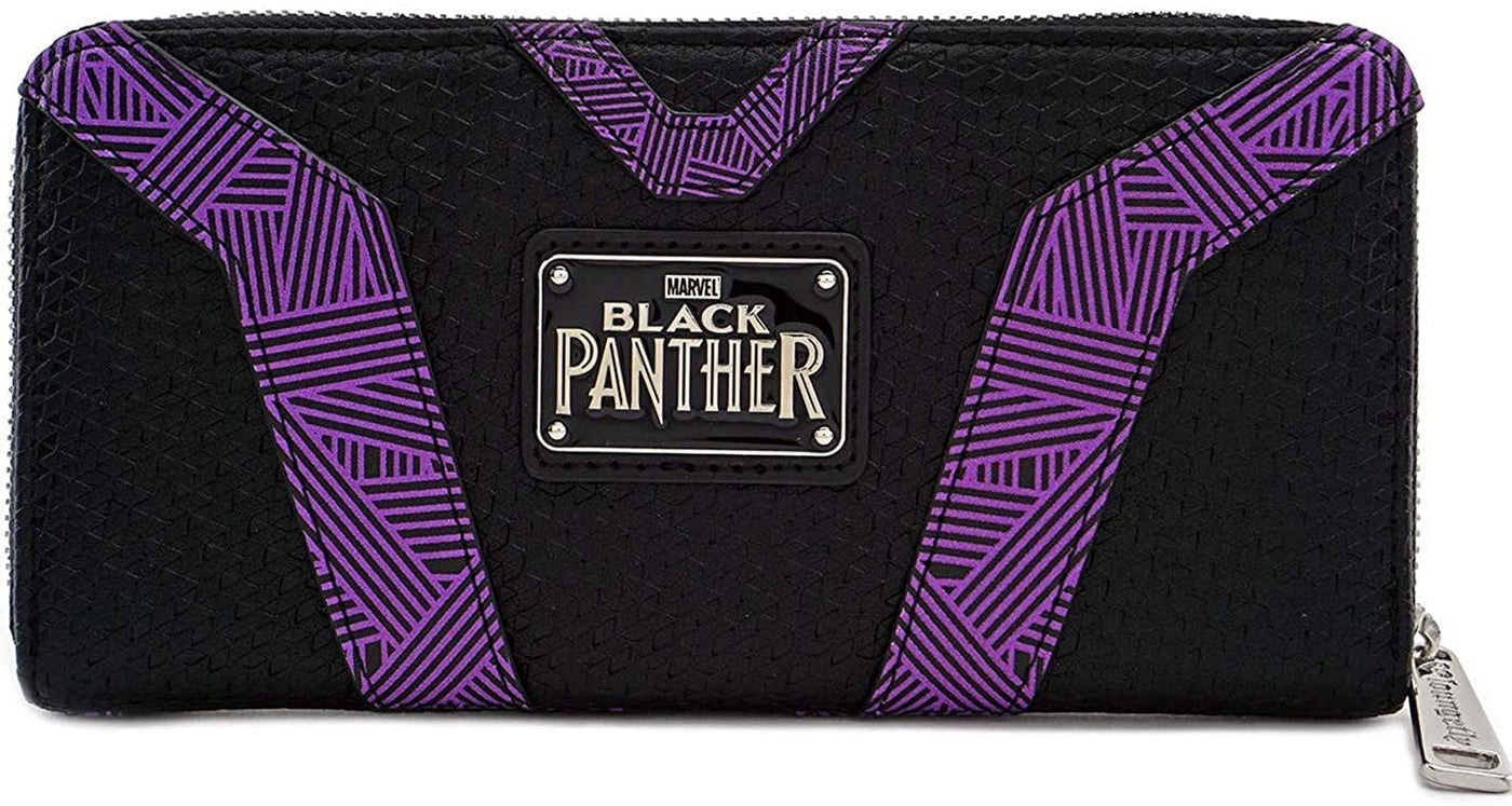 Marvel Black Panther Cosplay Zip-Around Wallet