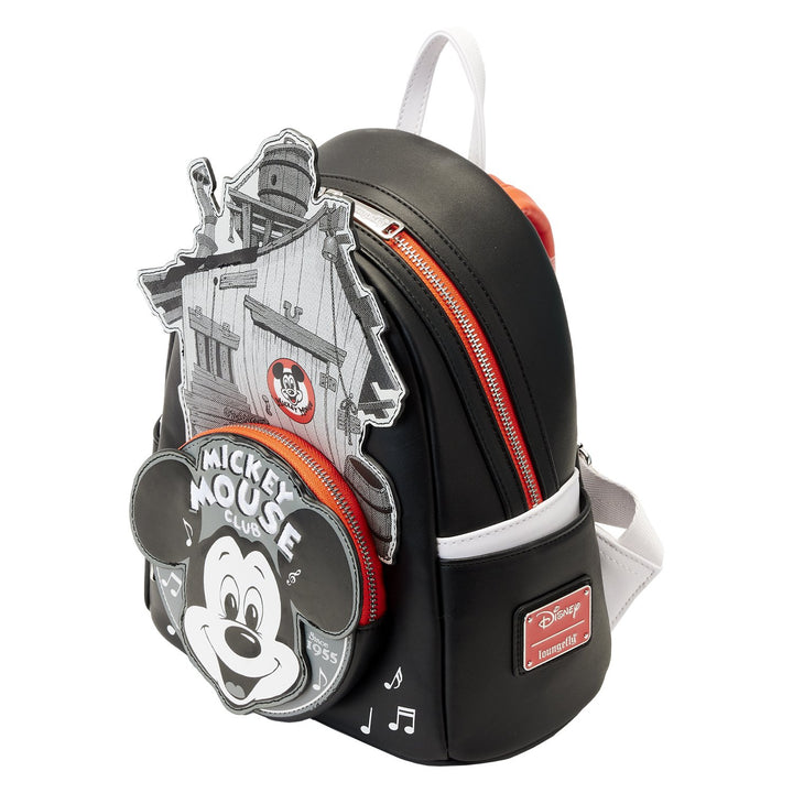 【アウトレット☆送料無料】 Loungefly Disney 707 | Backpack Mini Club Mouse Mickey 100th キッズ・ジュニア用寝具