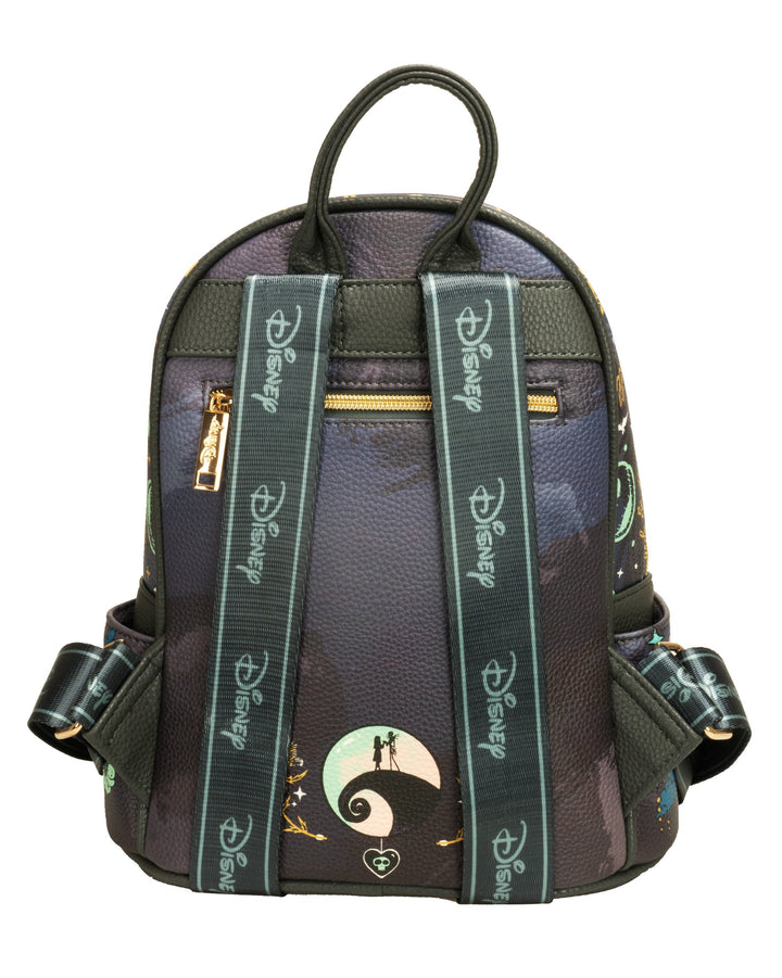 WondaPop Disney Nightmare Before Christmas Jack &amp; Sally Mini Backpack - Back