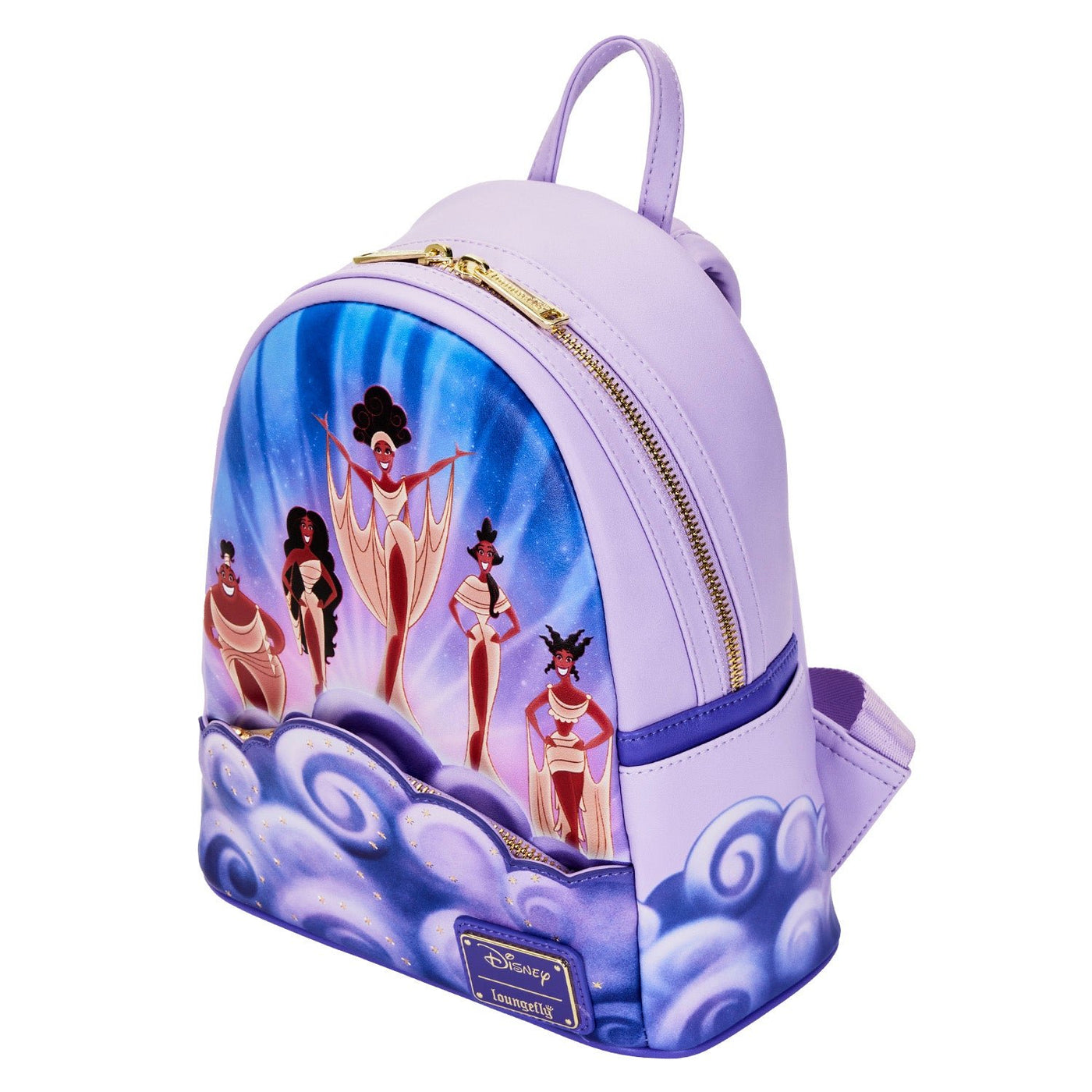 Loungefly Disney Hercules Muses Clouds Mini Backpack - Side