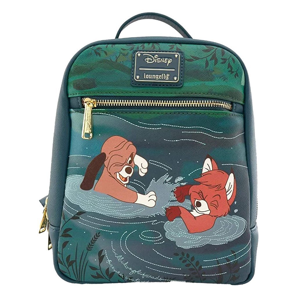 707 Street Exclusive - Loungefly Disney Fox & the Hound Water Fight Mini Backpack