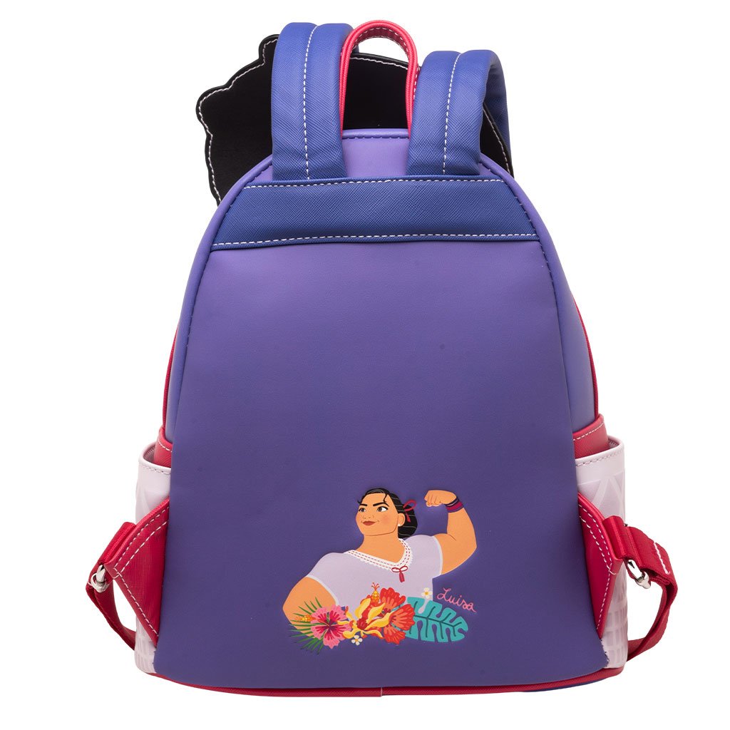 707 Street Exclusive - Loungefly Disney Encanto Luisa Cosplay Mini Backpack - Back