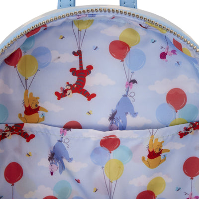 Loungefly Disney Winnie the Pooh Balloons Mini Backpack - Interior