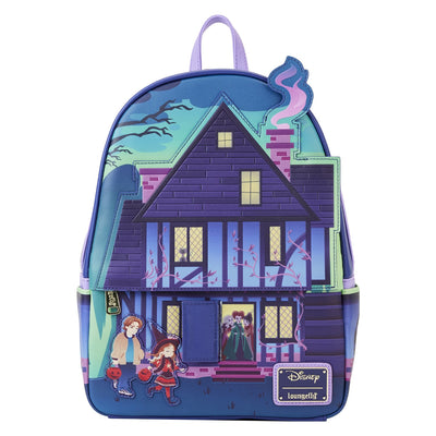 Loungefly Disney Hocus Pocus Sanderson Sisters House Mini Backpack - Open Door