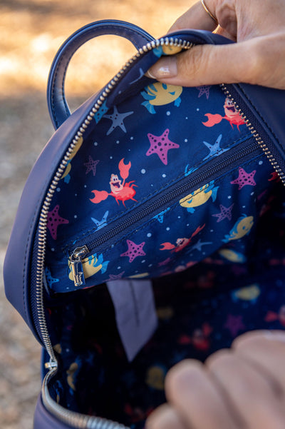 Loungefly Disney Little Mermaid Gondola Scene Mini Backpack