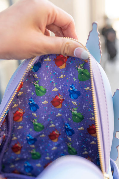 Loungefly Disney Princess Sleeping Beauty Castle Series Mini Backpack- Interior Lining