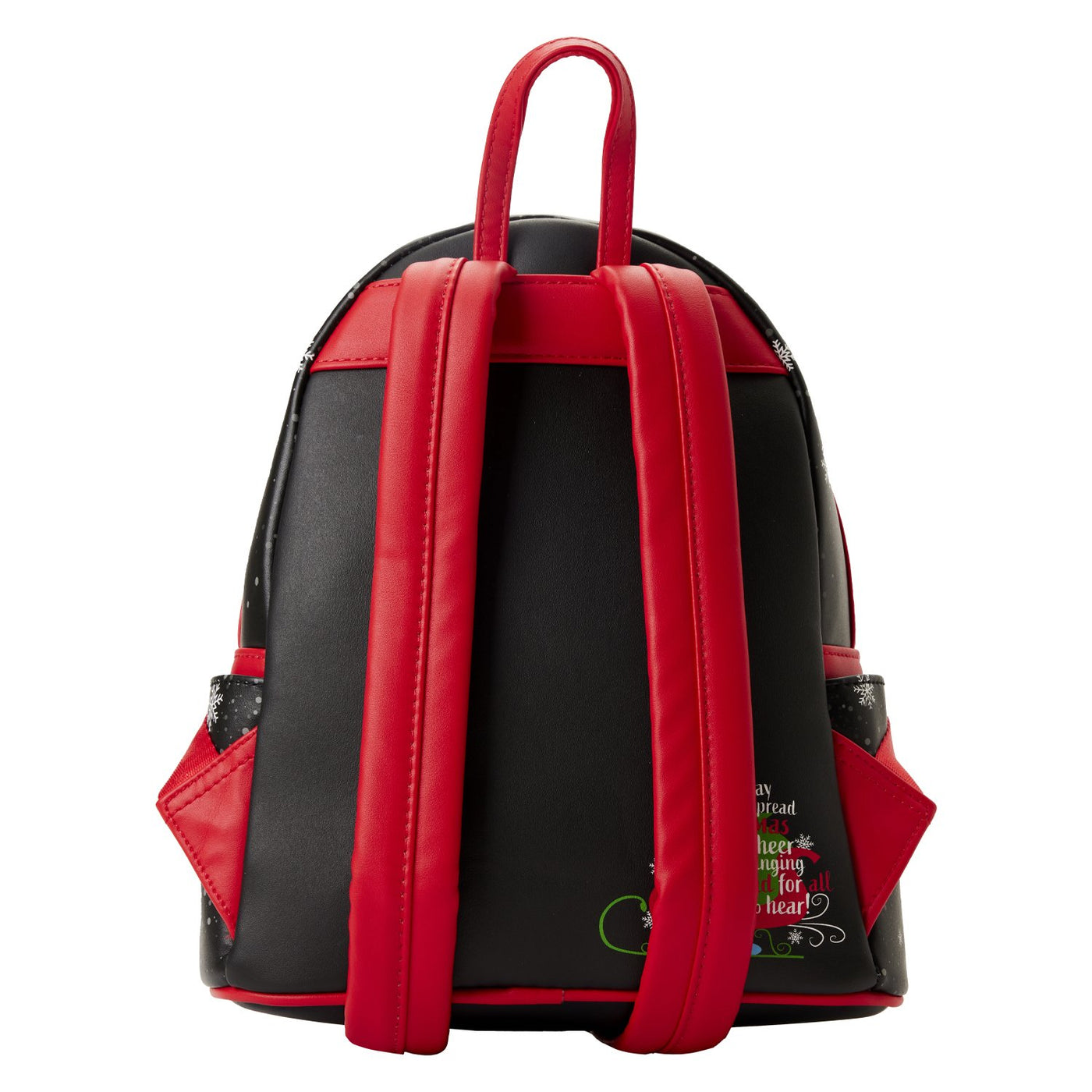 Loungefly Elf Clausometer Light Up Mini Backpack -  Back