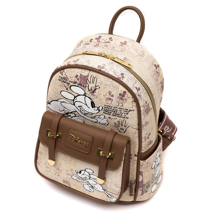 WondaPop Disney Mickey Mouse Peek-A-Boo Mini Backpack - Alternate Top View