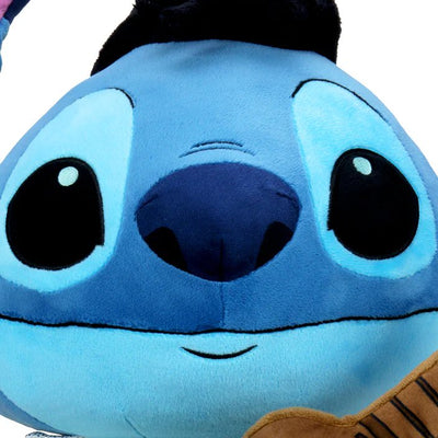 Kidrobot Disney Lilo and Stitch 16" HugMe Elvis Stitch Vibrating Plush Toy - Face Close Up