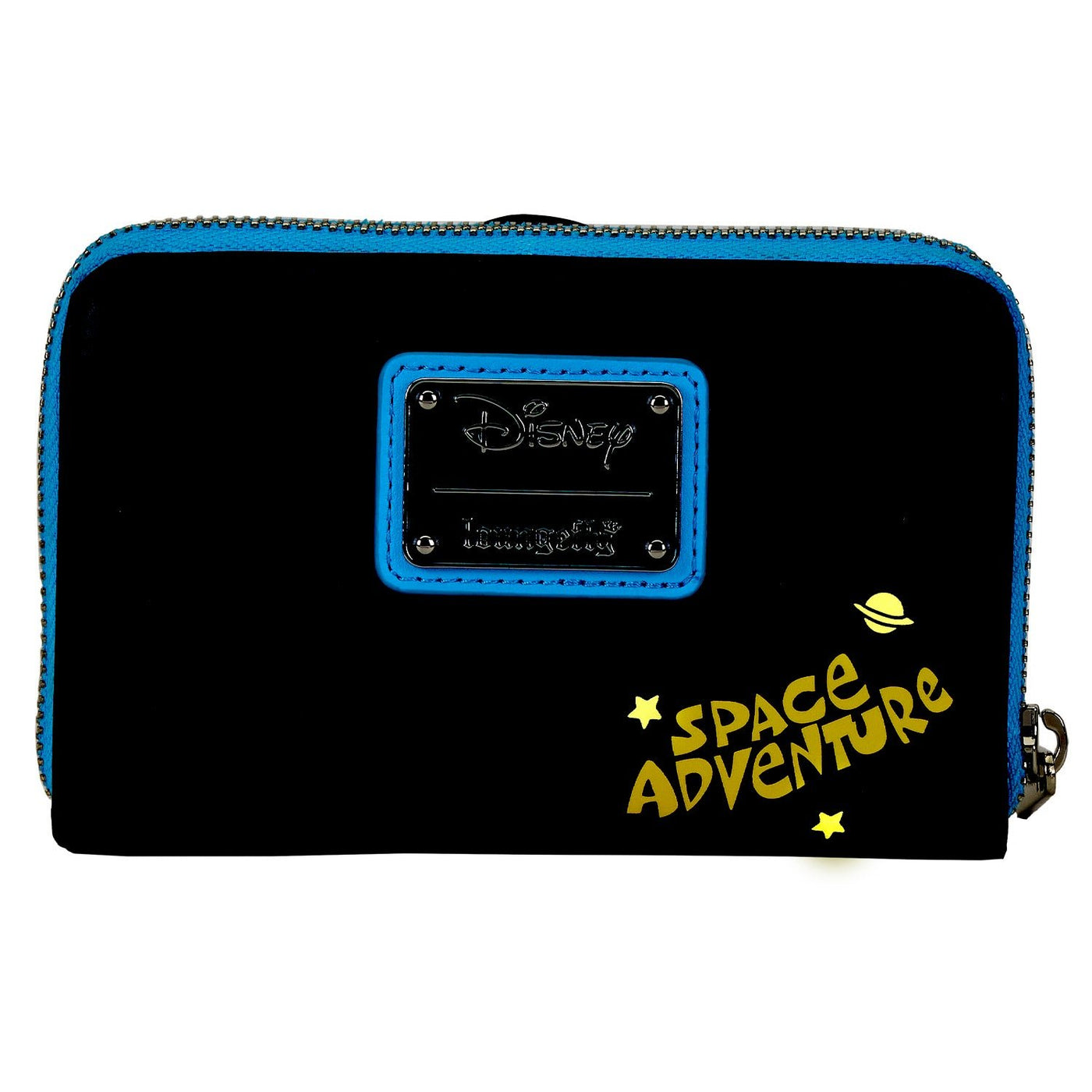 Products Loungefly Disney Lilo and Stitch Space Adventure Zip-Around Wallet - Back Glow in the Dark