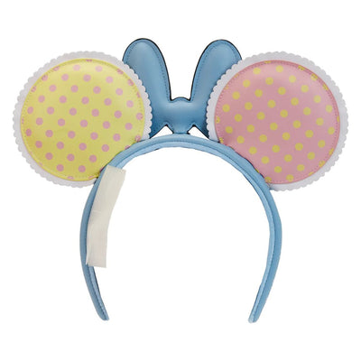 Loungefly Disney Minnie Pastel Color Block Dots Headband - Loungefly headband back