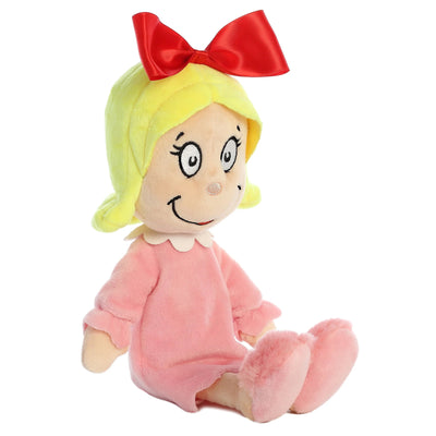 Aurora Dr. Seuss The Grinch 12" Cindy-Lou Who Plush Toy - Sitting