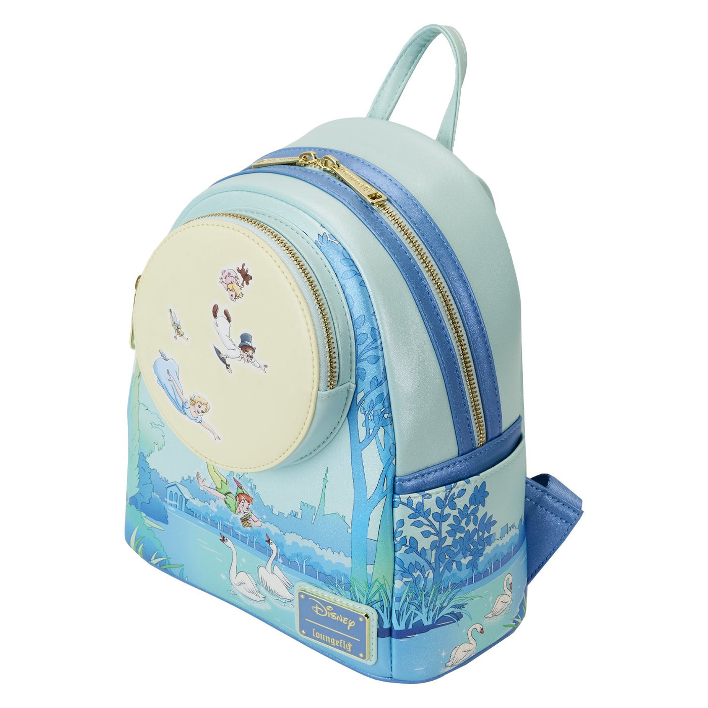 Loungefly Disney Peter Pan You Can Fly Glow Mini Backpack - Top