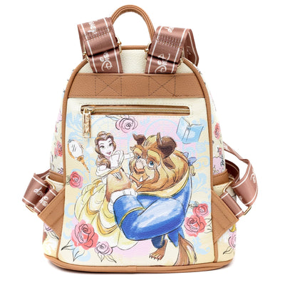 WondaPop Disney Beauty and the Beast Mini Backpack - Back No Straps