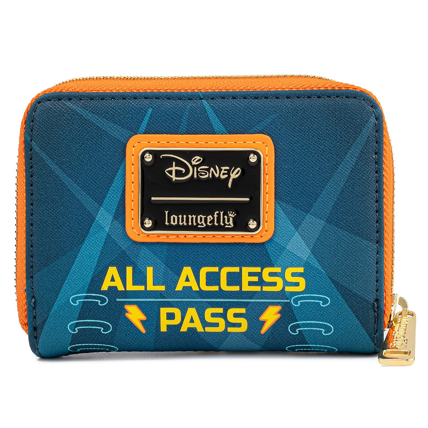 Loungefly Disney Goofy Movie Powerline All Access Pass Zip-Around Wallet