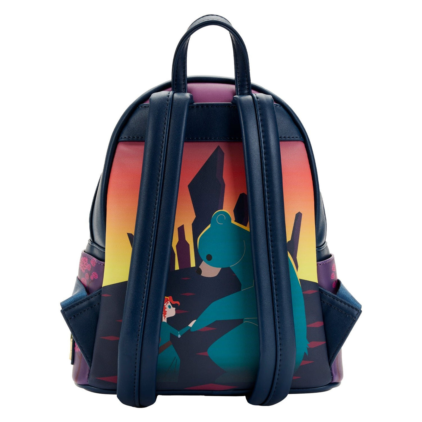 Loungefly Disney Brave Princess Castle Series Mini Backpack - Back