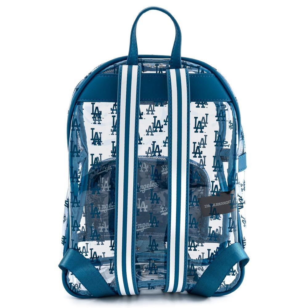 dodgers loungefly mini backpack MLB LA Dodgers Clear AOP Stadium Backpack