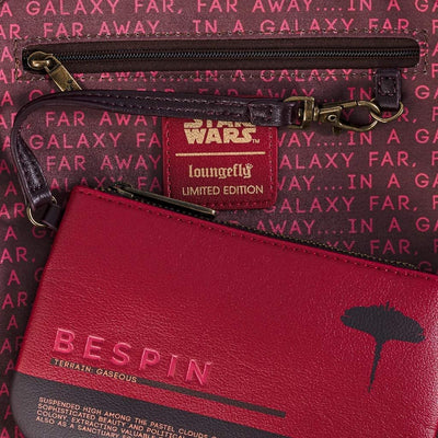 Loungefly Star Wars Bespin Convertible Mini Backpack and Pouch Set