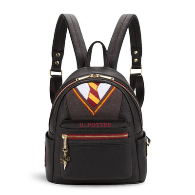 Loungefly Harry Potter Faux Leather School Uniform Mini Backpack - FRONT